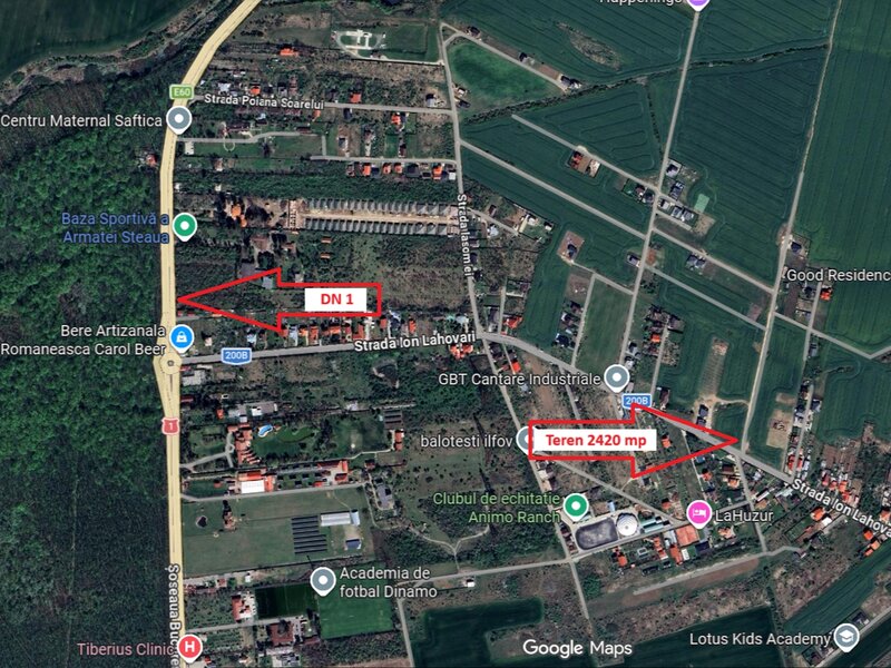 Saftica, comuna Balotesti, strada Ion Lahovari